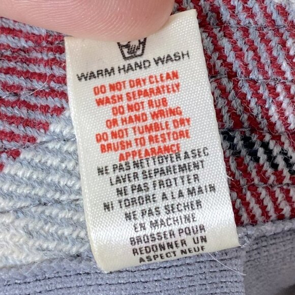 Vintage St. Michael Purple Grey Rabbit Hair Bucket Style Hat - Picture 4 of 9